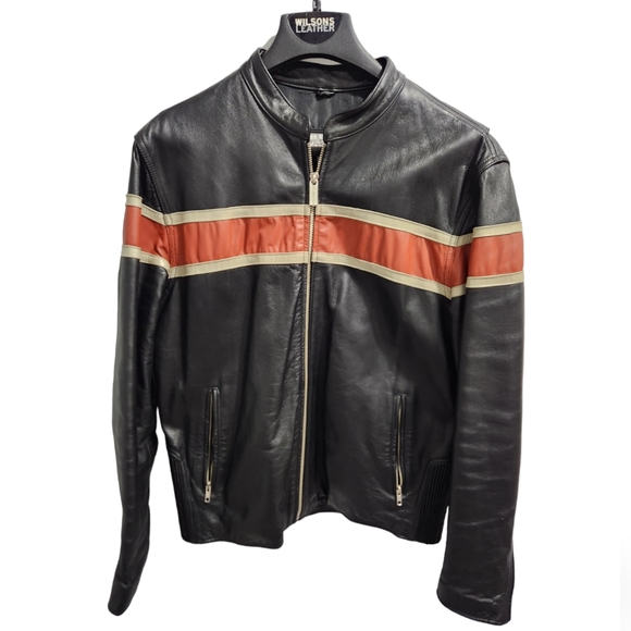 ⚫️ Wilson Leather JULIAN Men's Jacket- Large